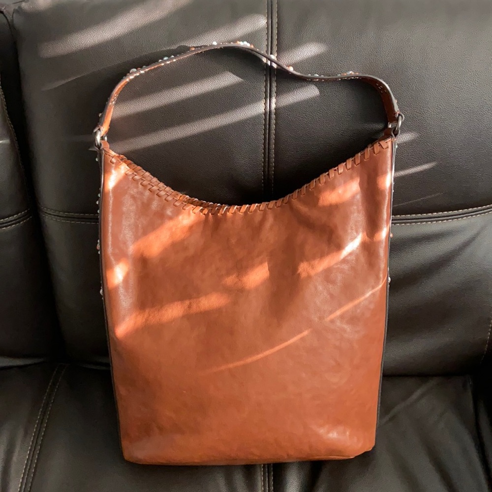 Frye Concho Leather Hobo